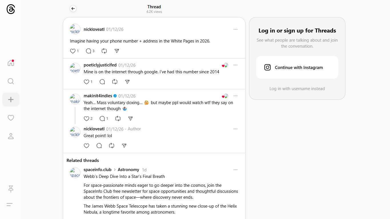 Imagine having your phone number + address in the White Pages in 2026.