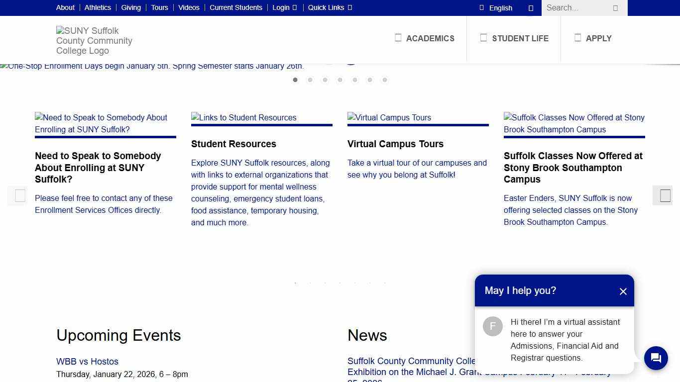 Suffolk County Community College - Home of the Sharks